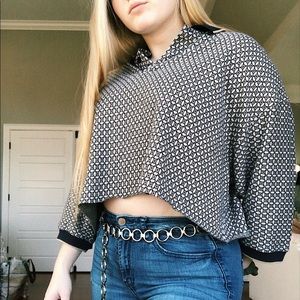 “Premier” long sleeve cropped Shirt🦋⚡️